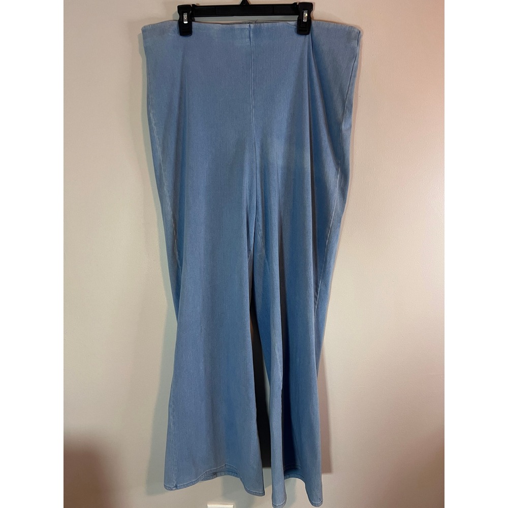 Good American Fit For Success Flare Jeans Light Wash Size 6 3XL